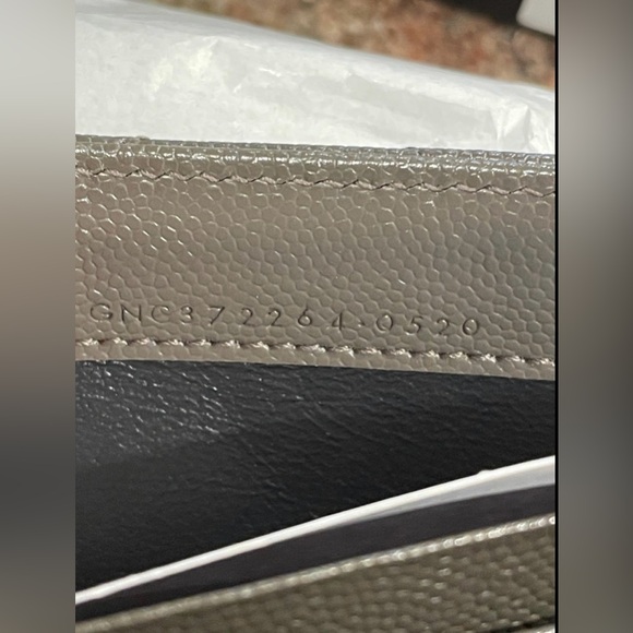 YSL Chevron Wallet - Picture 5 of 8